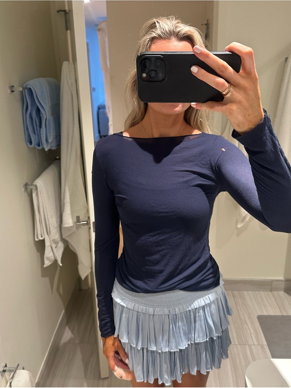 Boat Neck Modal Cashmere Ultralight Top